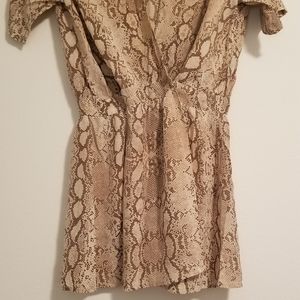 Acacia python rome dress